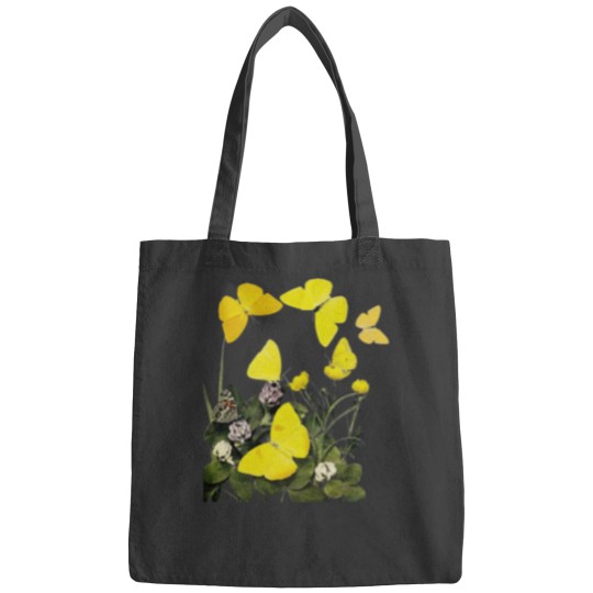 Discover Yellow Butterflies & Flowers Classic Bags