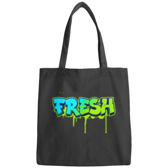 Discover Fresh Old school graffiti style Funny graffiti graphic Bags