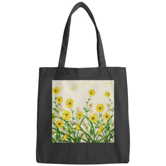 Discover Yellow Wildflowers Classic Bags