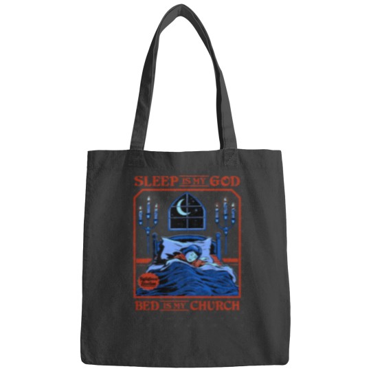 Discover Sleep is my God Bags