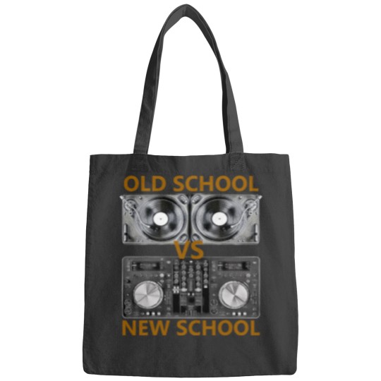 Discover Old School DJ VS New School DJ HouseDance Music Bags