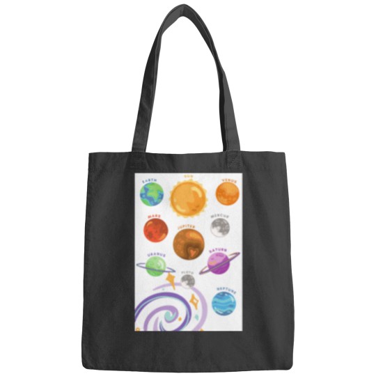 Discover Planets Colour,Cosmis Sound Classic Bags