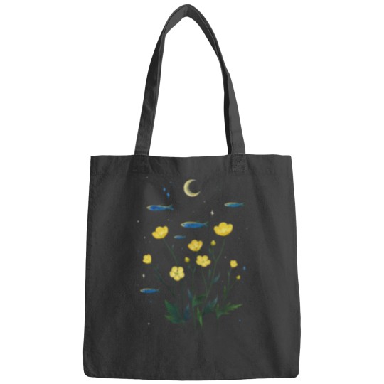 Discover Flowers and Fish Classic Bags