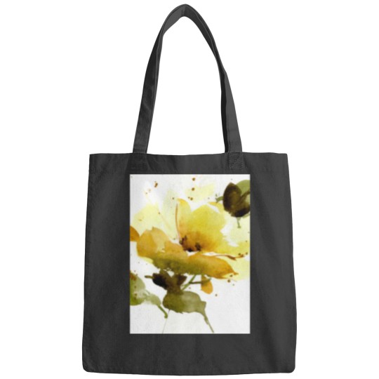 Discover Yellow rose Graphic Bags