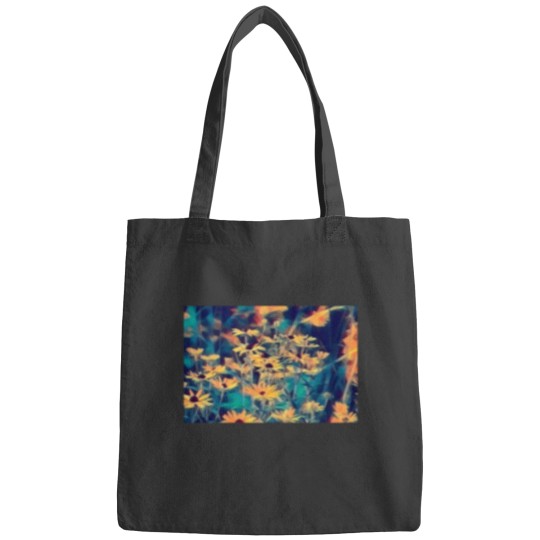 Discover Yellow Flowers Premium Scoop Bags