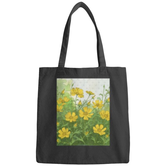 Discover Golden Cosmos Bloom Classic Bags