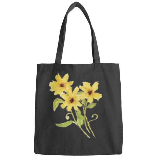 Discover Yellow Flowers Classic Bags