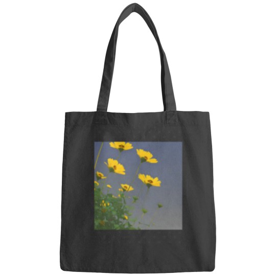 Discover Vibrant Yellow Flowers in a Sea of Green Gift Classic Bags