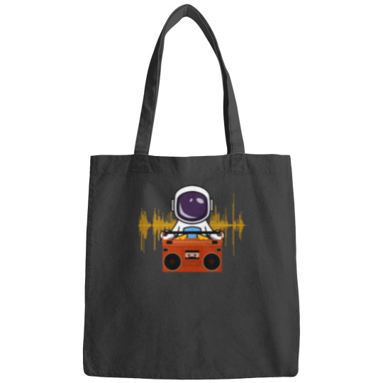 Discover Cosmic Sound - Astronaut Essential Bags