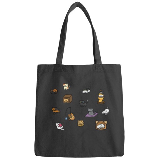 Discover Neko Paw Prints Classic Bags