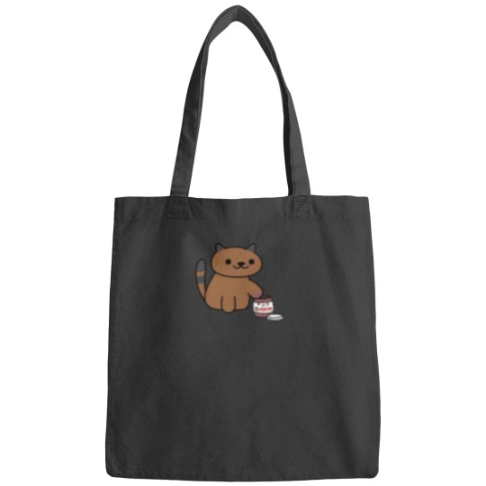 Discover Ganache raiding the Nutella Jar (Neko Atsume) Essential Bags