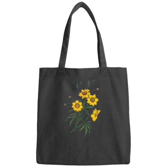 Discover Sunflower Seamless Pattern Design Classic Bags