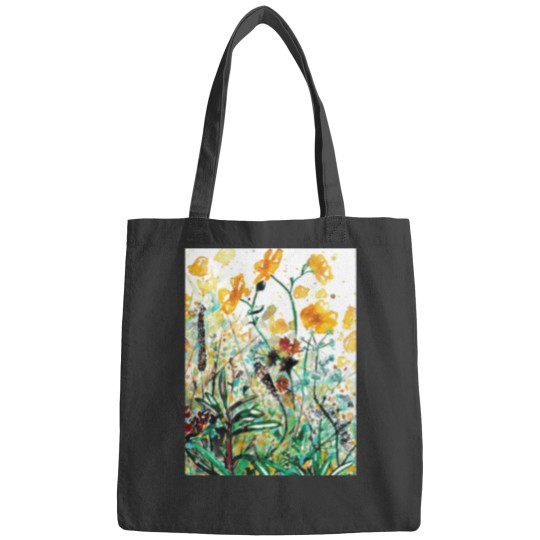 Discover Buttercups by the roadside Graphic Bags