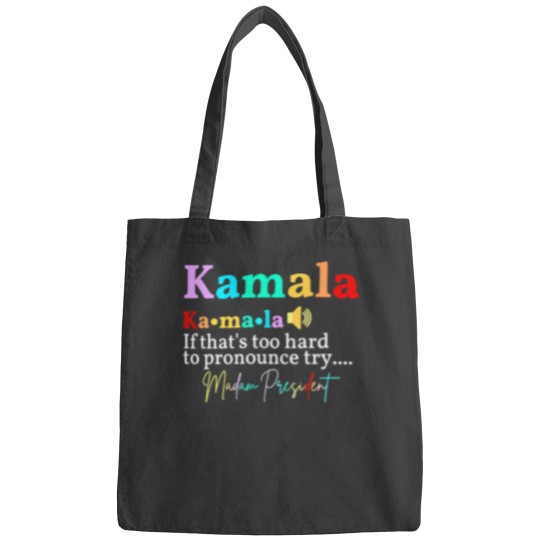 Discover Madam President Bag - Support Kamala Harris for 2024