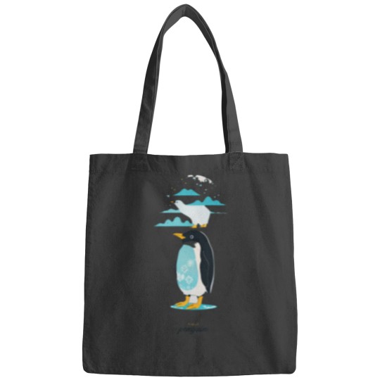 Discover VIntages Penguin By CallisC Arts Active Bags