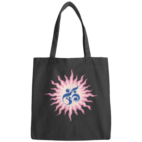 Discover AUM, Ohm, Om Symbol Art Prints for Focus, Inner Peace, Meditation, Yoga & Fitness Classic Bags