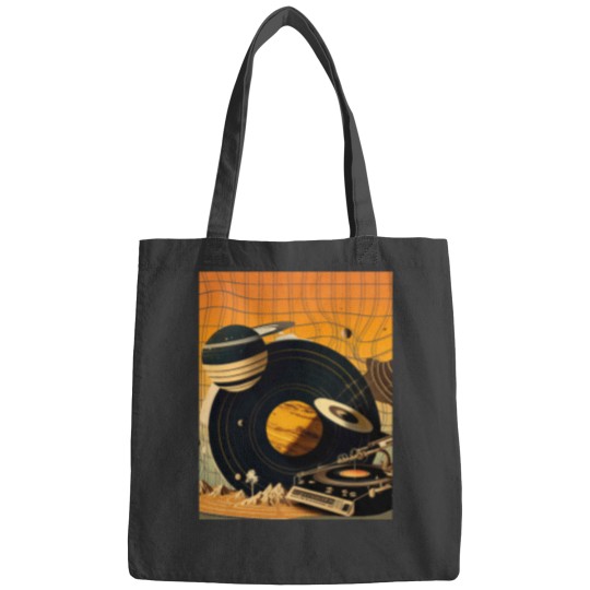 Discover Cosmic Sound - Vibrant and Unique Artwork for Cosmic Music Lovers Classic Bags