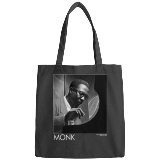 Discover Vintage 90s Thelonious Monk Jazz Musician Artwork 1990s Fashion Bags
