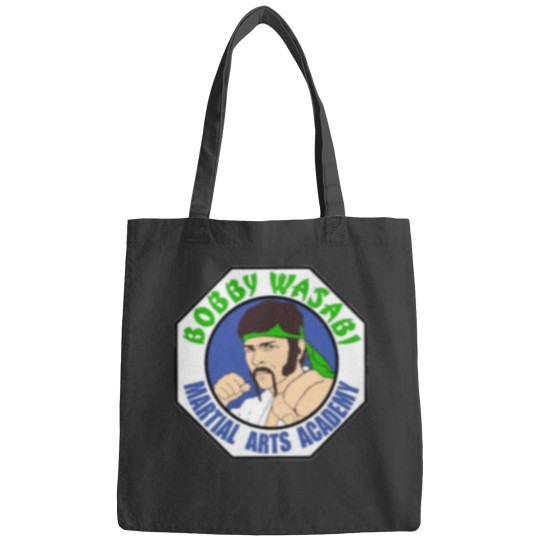 Discover Bobby wasabi martial arts academy logo Bags
