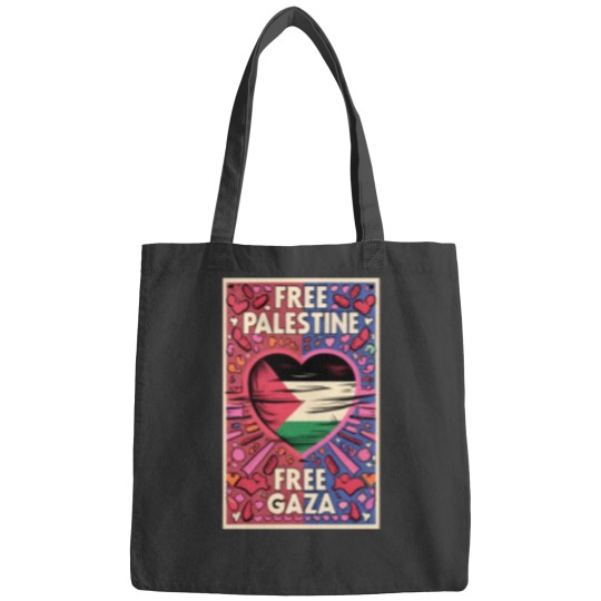 Discover Free Palestine V5 Tote Bag