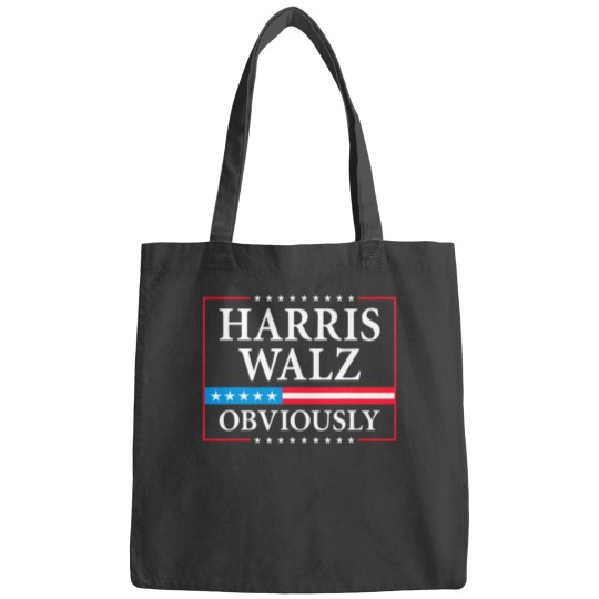 Discover Harris Walz Obviously President Kamala Harris Waltz Election Bags