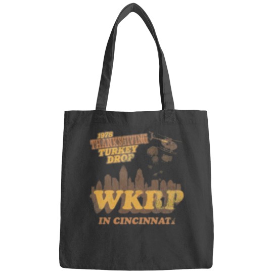 Discover Vintage WKRP in Cincinnati Bags, 1978 Thanksgiving Turkey Drop Thanksgiving Bags