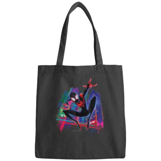 Discover miles morales graffiti city Bags