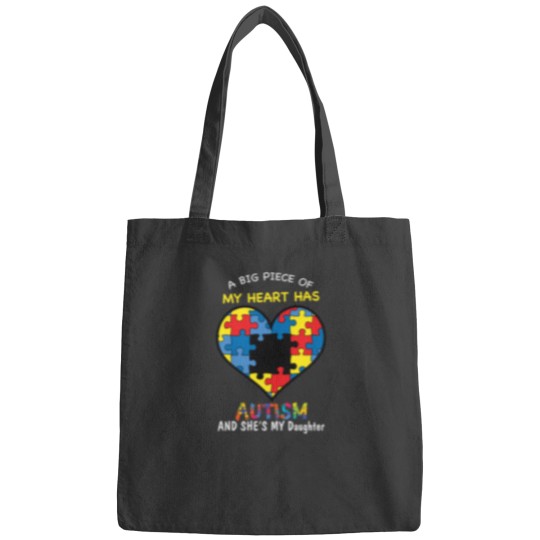 Discover Autism Heart Bag