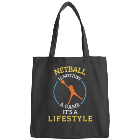 Discover Netball is not a game it's a lifestyle Bags