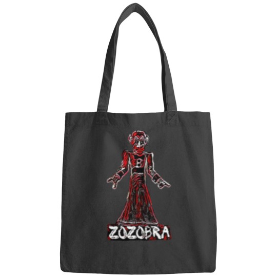 Discover Zozobra art Bags
