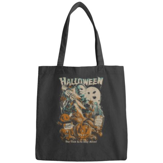 Discover Vintage Micheal Myers Halloween Bags, Michael Myers
