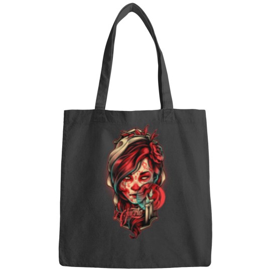 Discover Sugar skulls Lady Bags