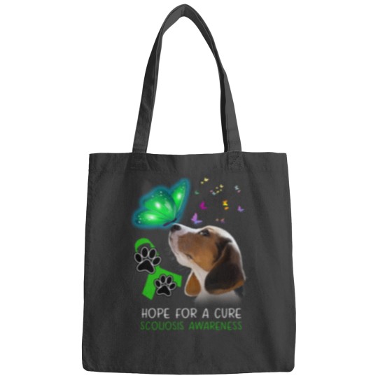 Discover Beagle Hope For A Cure Scoliosis Awareness Bags