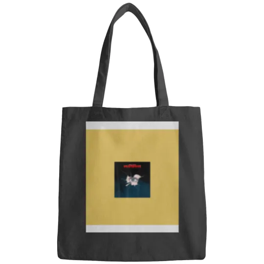 Discover Secret Eye Glass Graphic Chiffon Top Bags