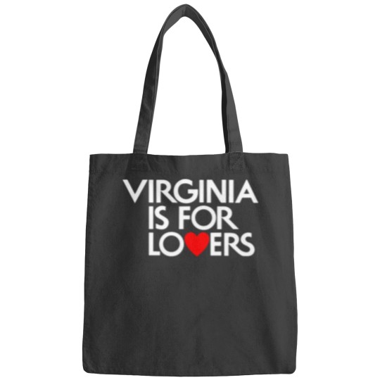 Discover Virginia Is For Lovers Logo Sign Bags