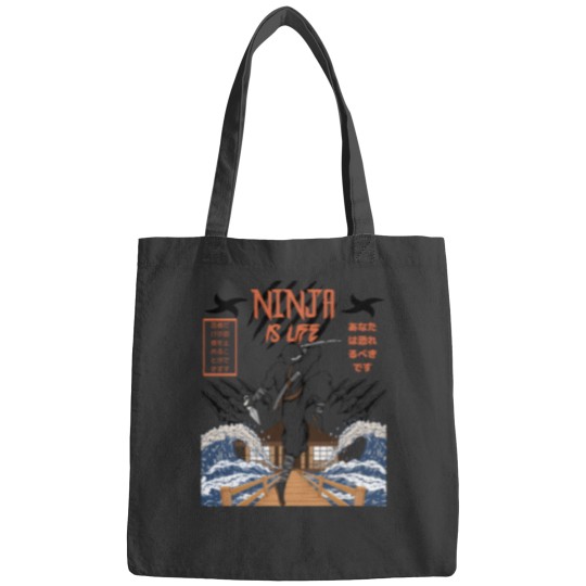 Discover Ninja Is Life Bags