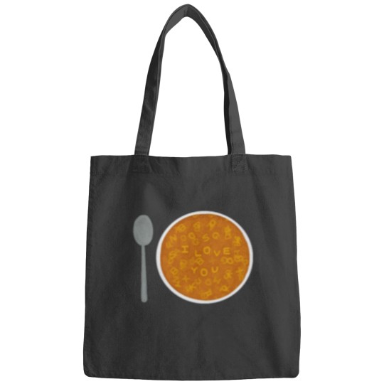 Discover alphabet soup Bags