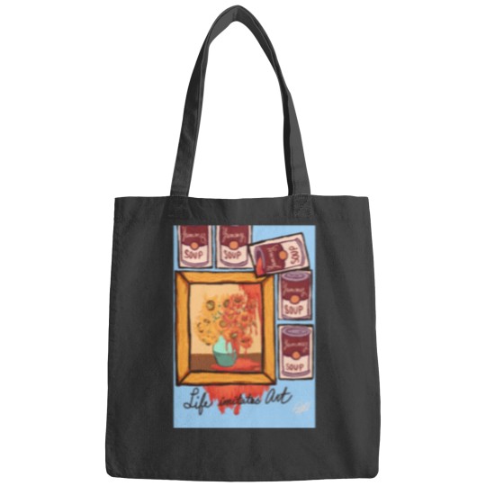 Discover Art is a weird soup Active Bags