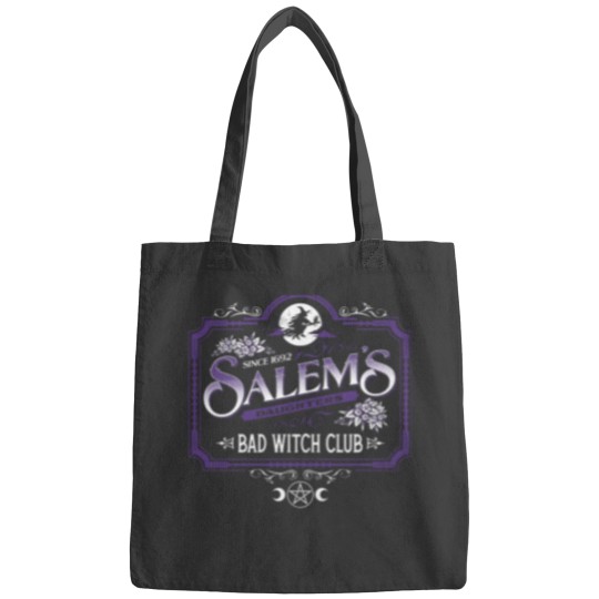 Discover Salem's Daughters - Bad Witch Club - Halloween - Spooky - Goth Bags