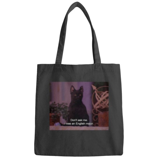 Discover Salem the Cat - English Major Bags