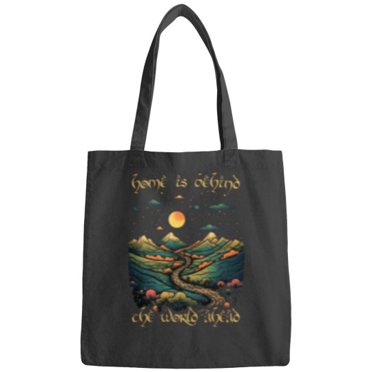 Discover Home is Behind - the World Ahead - Start Night - Fantasy Bags