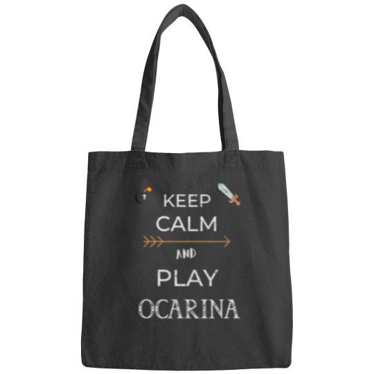 Discover Keep Calm and Play OCARINA Bags