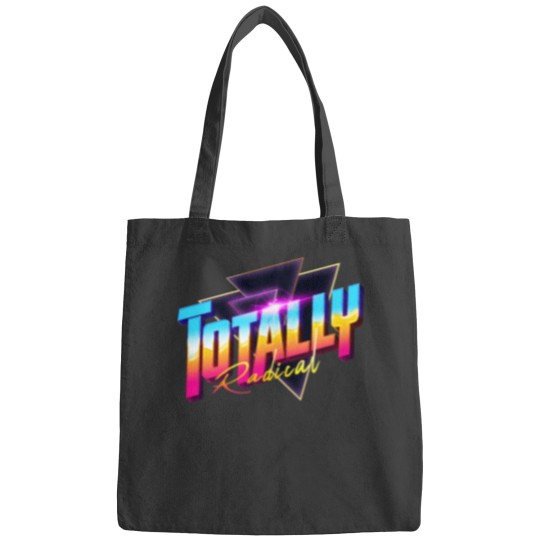 Discover Totally Radical 80s Synthwave Outrun Bags
