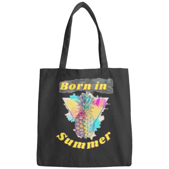 Discover Born in summer funny Summer Vacation Loading Bags