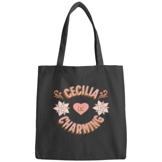 Discover Cecilia is Charming - First Names - Birthday Gifts - Alliteration Fans Essential T-Shirt Bags