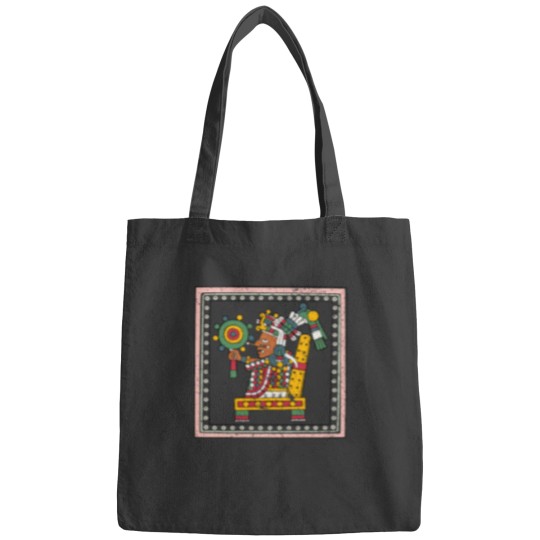 Discover Xochipilli- Framed Transparent Aztec God of the Arts Bags