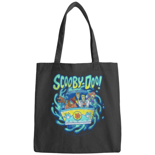 Discover Scooby-Doo Mystery Machine Portal Group Shot Pullover Bags