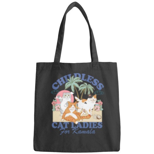 Discover Childless Cat Ladies For Kamala Bags, Childless Cat Lady Bags
