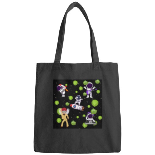 Discover Spaceman Rocket1 On My Back. Active Bags