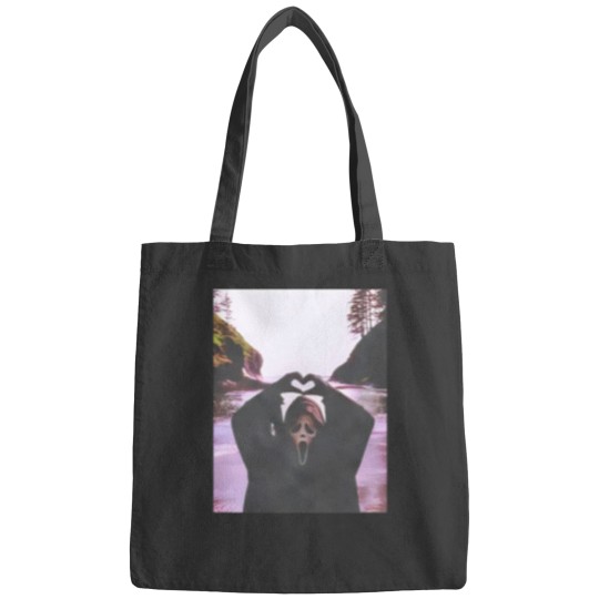 Discover Scream Halloween Heart Hands Bags